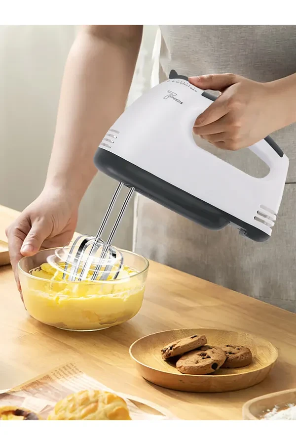 Electric Mixer Machine Cream Pastry Blender Electric Hand Blender Automatic Egg Beater Portable Mixer Blender for Cream Pastry