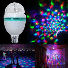 360 Degree LED Rotating Bulb Magic Disco Light for Party/Home/Diwali Decoration