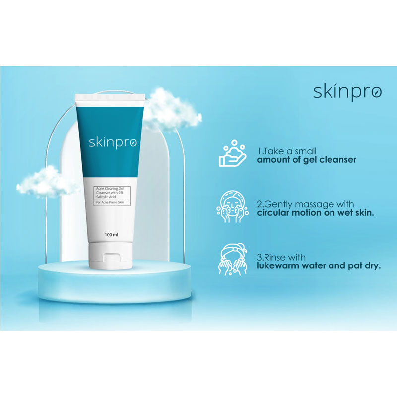 Skinpro Acne Clearing Gel Cleanser 50 ml