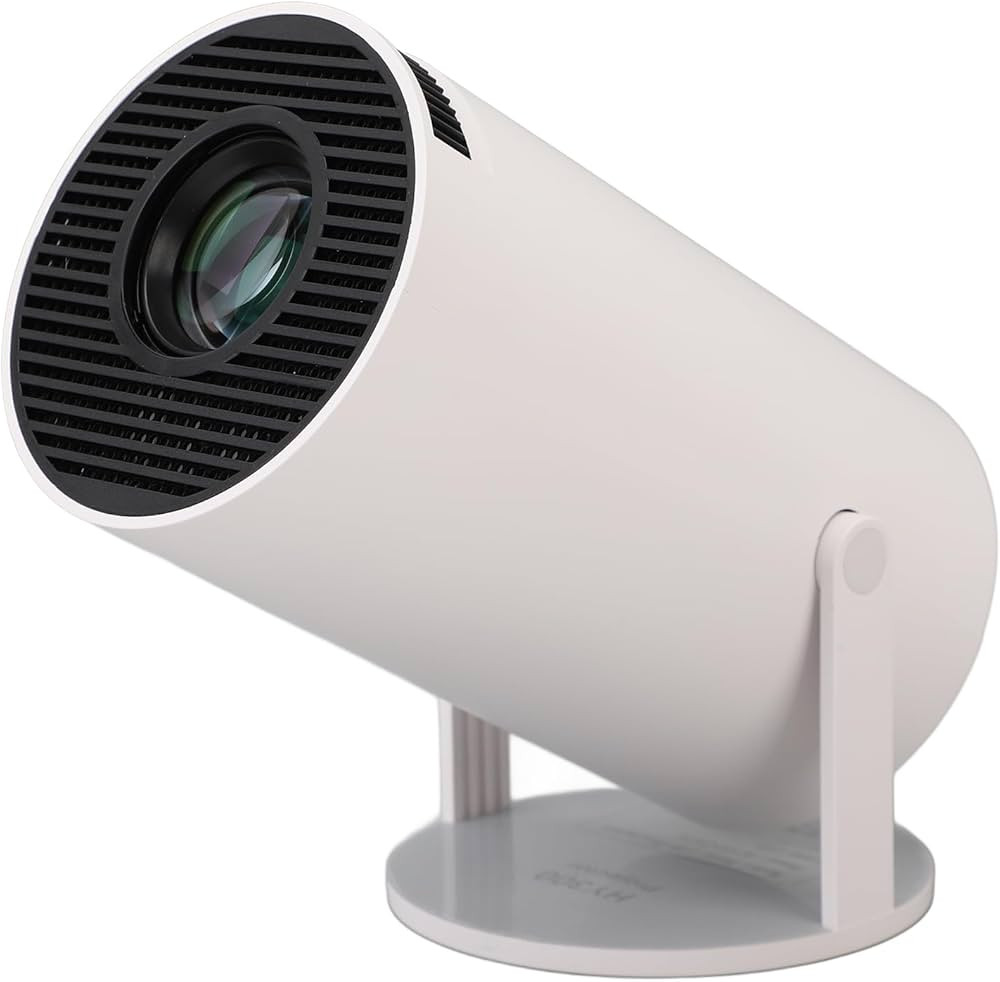 Portable Projector, 4K 1080P Support 2.4 5G V5.2,270° Rotatable