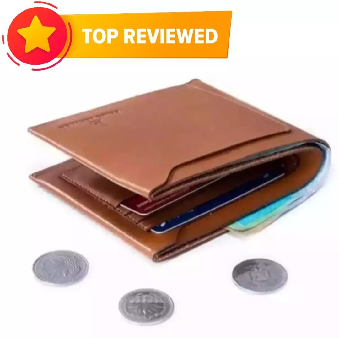Brown color Artificial Lether Wallet for Men