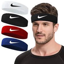 Sweatbands Sports Headband for Men & Women, Moisture Wicking Hairband Athletic Towel Headbands Cotton Head Sweat Bands for Running, Cycling, Yoga, Spa