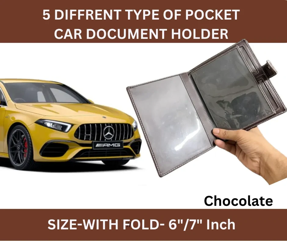 Premium Car Document Holder