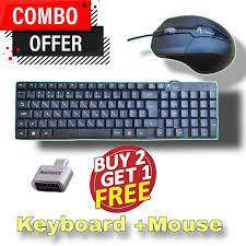 2 pis combo pack / kyeboard + mouse+ free otg