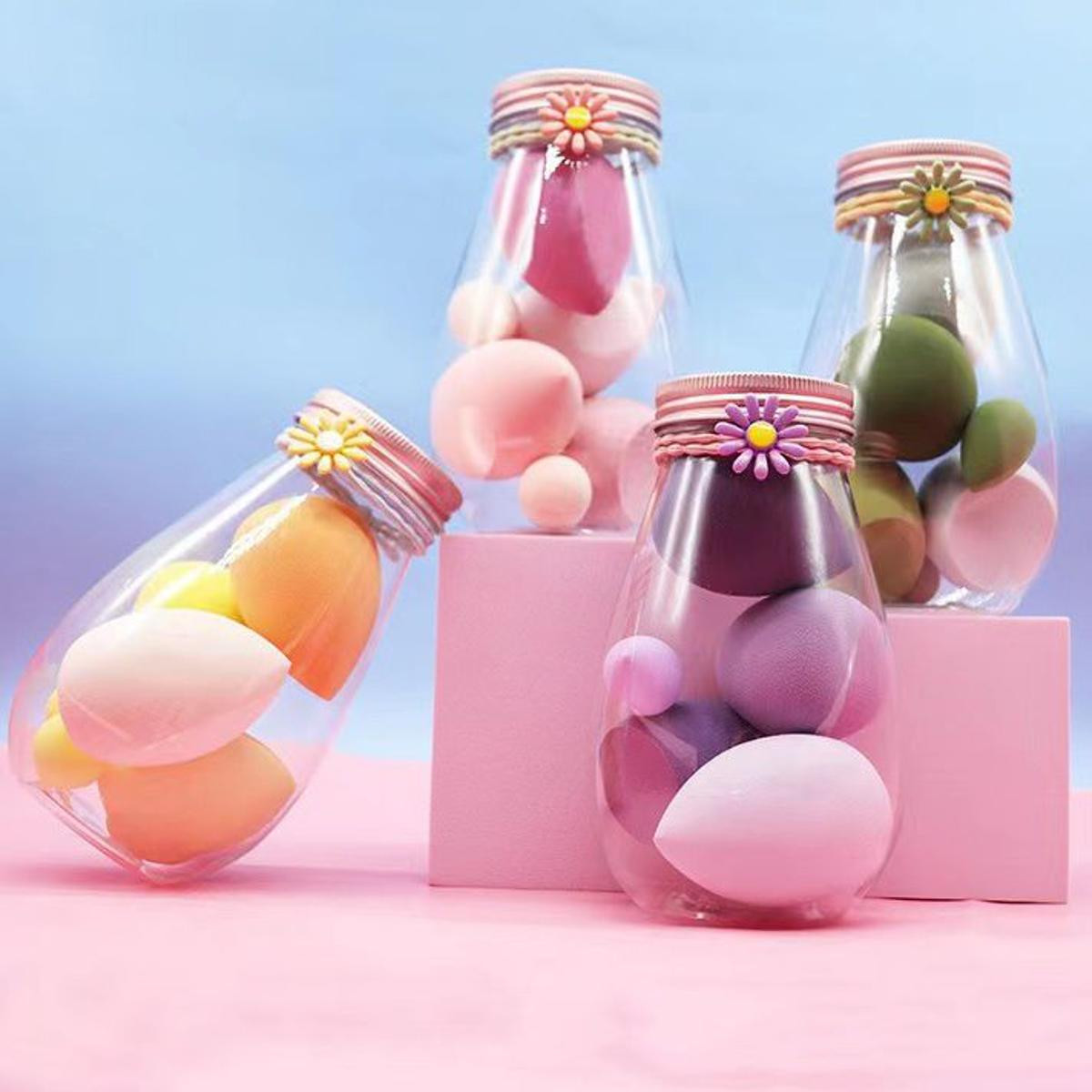 Beauty Blender Jar Set of 6 Soft Makeup Sponge