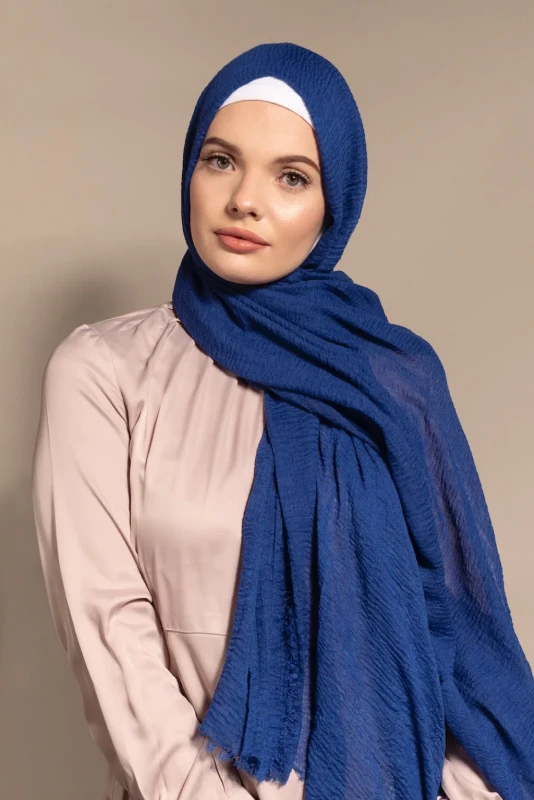 Crinkle Cotton Hijab Premium Quality