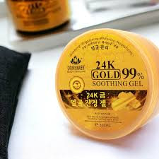 DRMEINAIER 24k Gold Soothing Gel & 99% Moisture Gel For Smooth Skin In padmazon