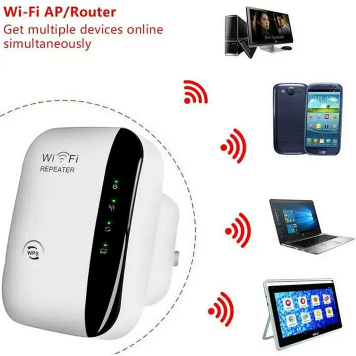 300Mbps WiFi Repeater Wireless-N 802.11 AP Router Extender Signal Booster Range