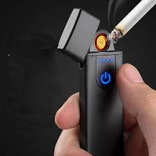 Rechargeable fingerprint electric coil lighter