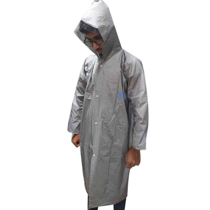 Raincoat polyester for men