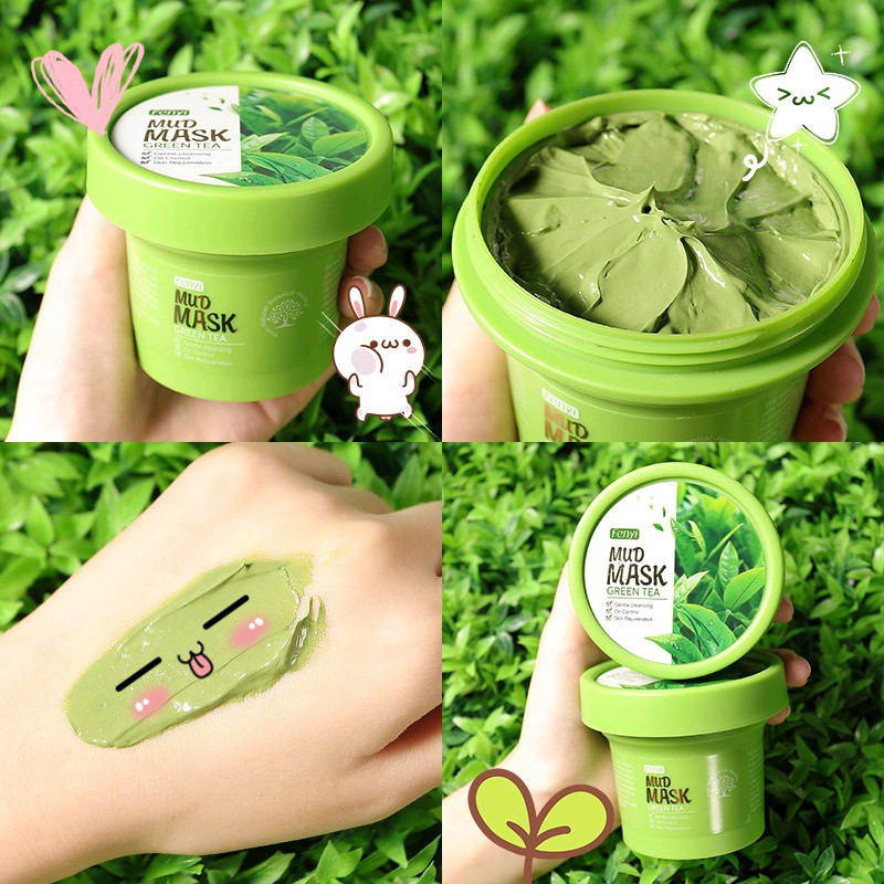 FENYI GREEN TEA Face Mask MUD MASK - 100g