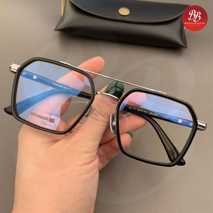Suit Anti-reflective Fashion Blue light and radiation proof Black to White UV400 Sunglass for man