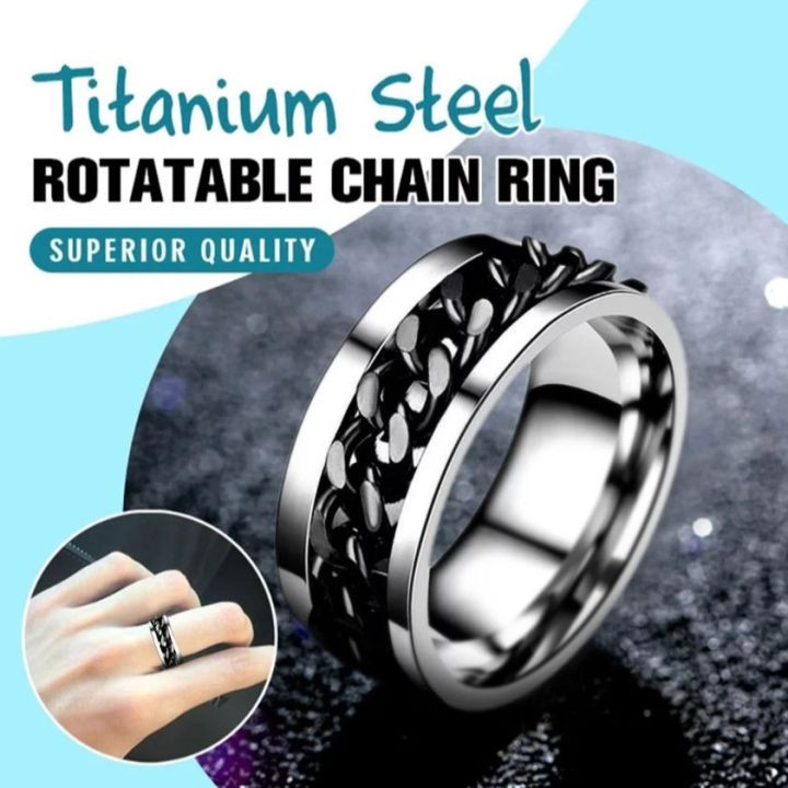 Men's punk design titanum steel finger ring - Ring For Men - Ring For Men
