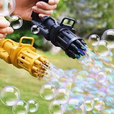 Funny Children's Gatling Bubble Toys Bubble Machine Gift For Kids