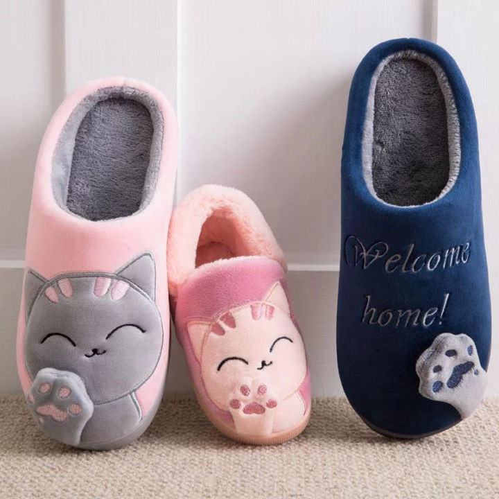 Fashionable Winter Warm Fur Home Slippers Slippers House Shoes