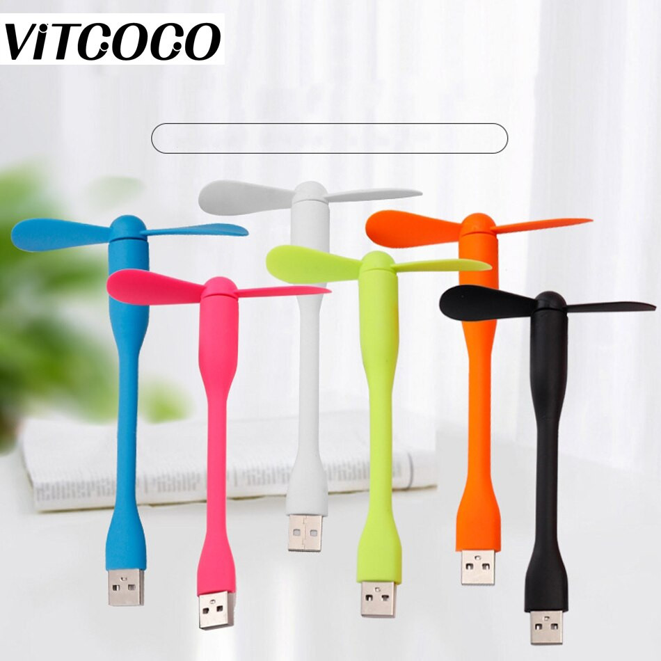 USB Fan Flexible Portable Mini Fan for Power Bank and Laptop Smartphone Handheld Cooling Fan Ideas Gadget
