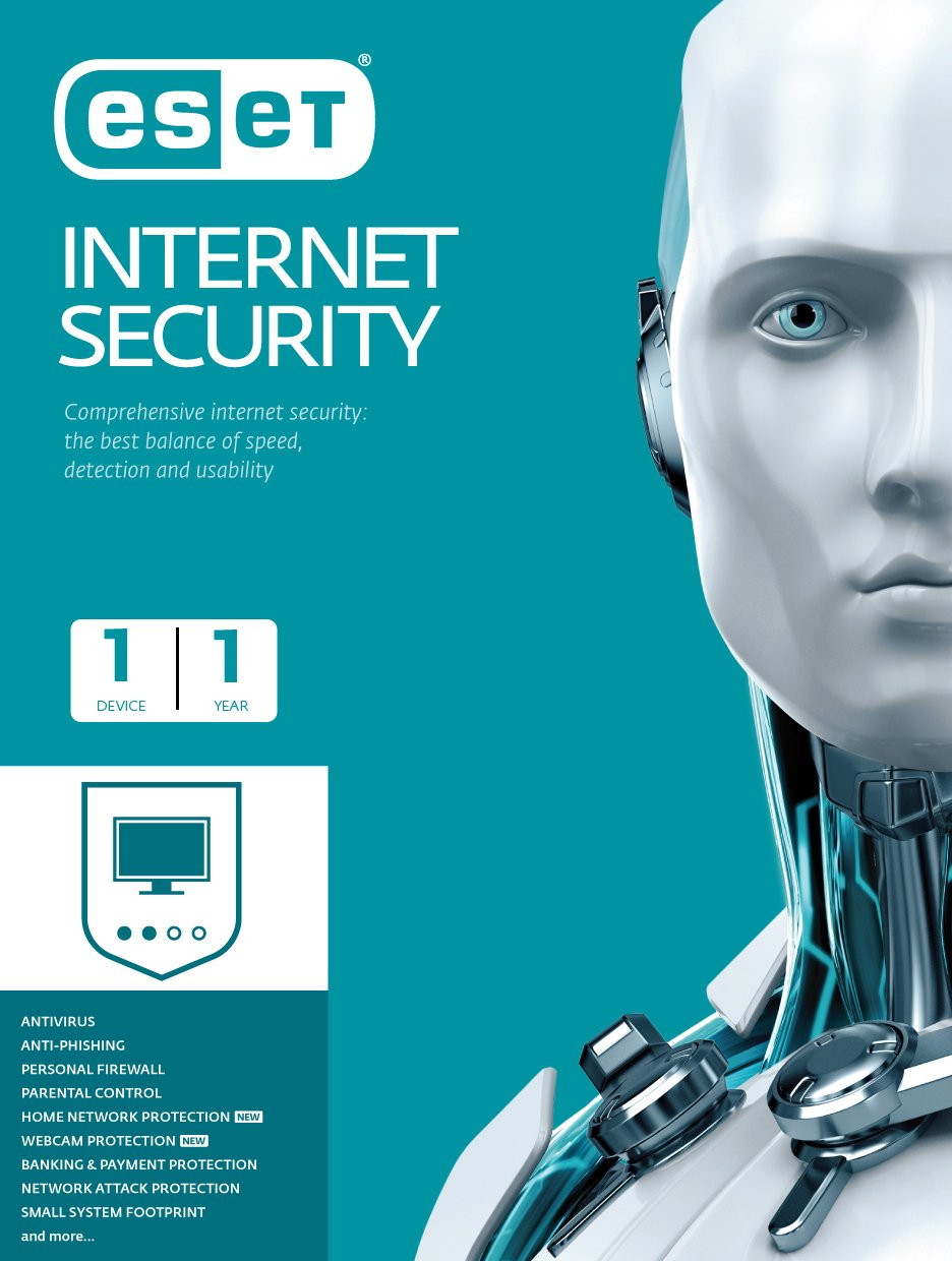 Eset Internet Security 2023 - 1 User 1 Year (Cd) Multi-Device - Reliable Internet Security Solution For A Safe Online Experience