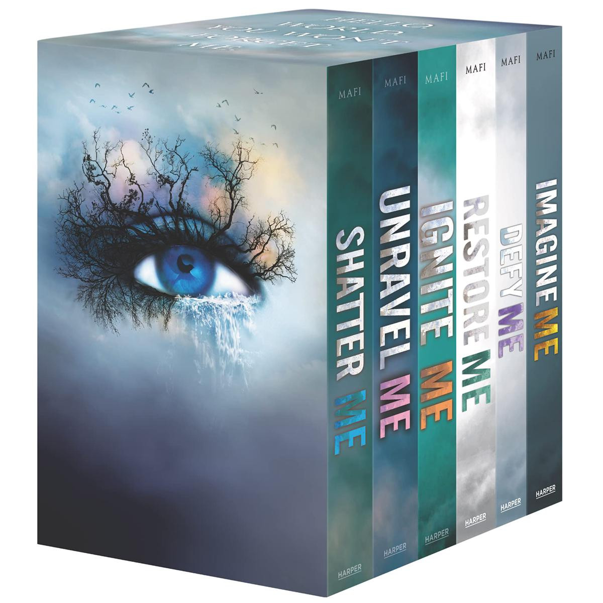 Shatter Me Series by Tahereh Mafi ( Premium Paper and Matte Cover )