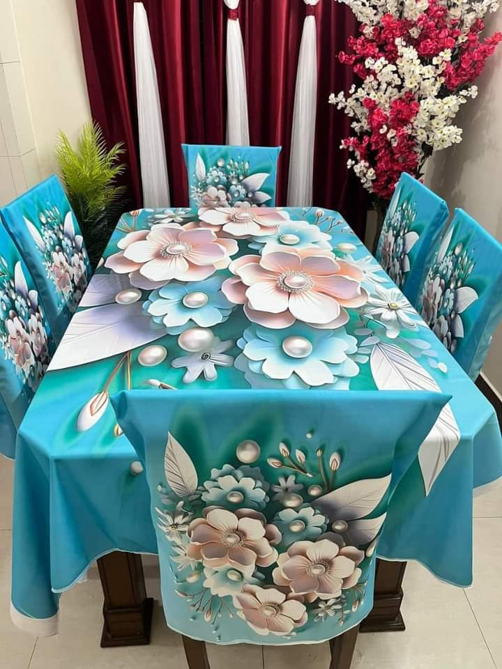 3D Printed Chair Cover and Dining table Cover-201