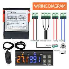 Stc-3028 digital temperature & humidity controller Ac 220volt