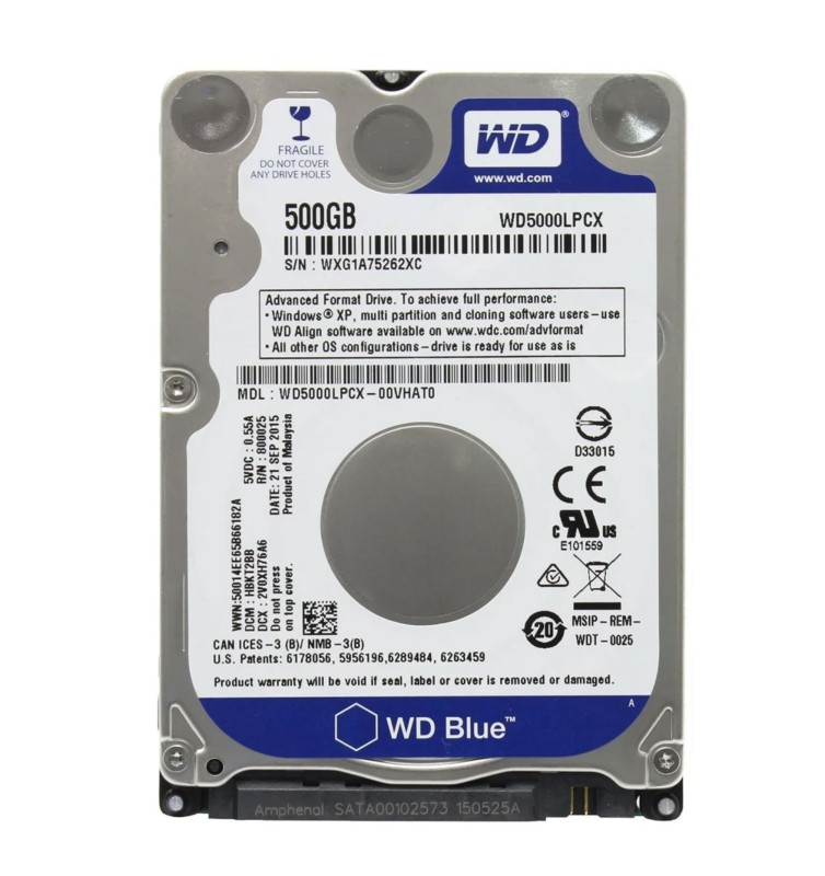 500GB Laptop Hard Disk T Any brand SATA 2.5 Inch Notebook Laptop Hard Drive