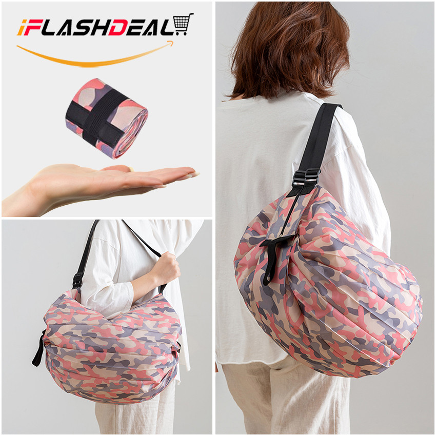 waterproof Shopping Bag multipurpose foldable thickened Grocery Bag portable reusable Travel Bag for travel supermarket grocery