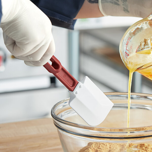 Jars And Cans Versatile Flexible High-quality Time-saving Reliable Easy-to-use Silicone Scraper For Mixing Batter Durable