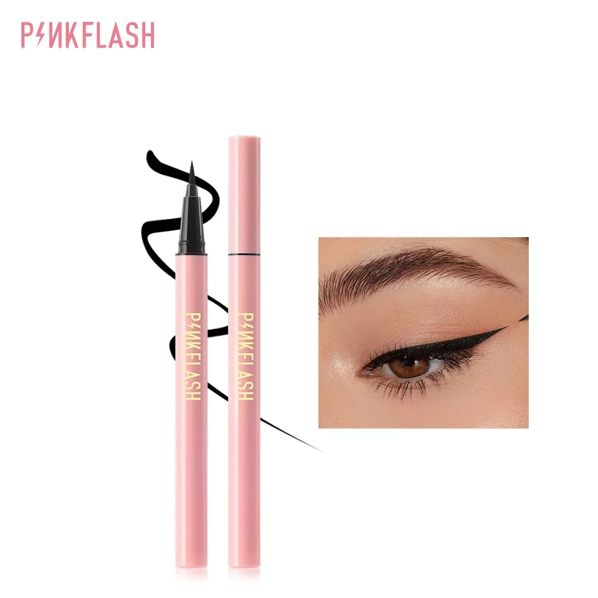 E01 - PINKFLASH Waterproof Easy Eyeliner
