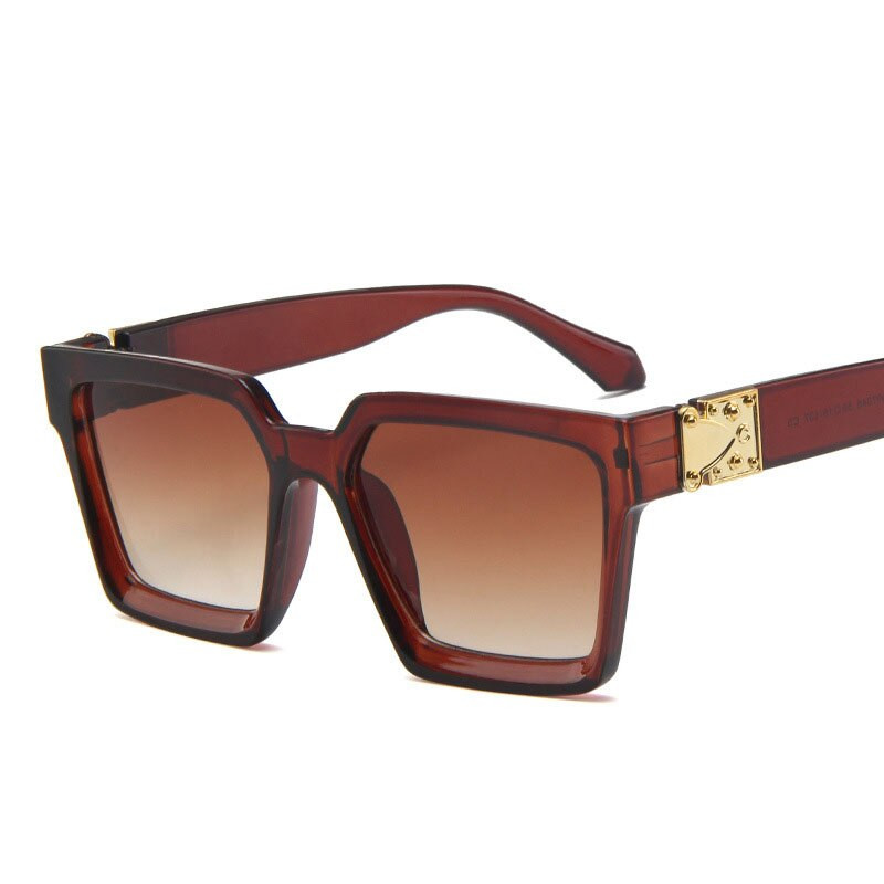 ONEVAN 2023 Square Sunglasses Men