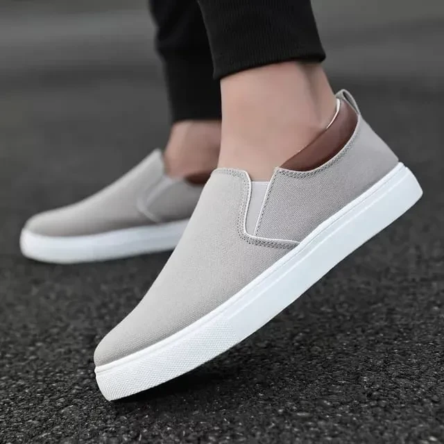 Black Red and Grey Color Two Step Casual Sneakers Shoes For men M008