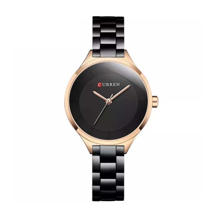 CURREN 9015 Stainless Steel Watch For Women - Rose Gold (Copy)