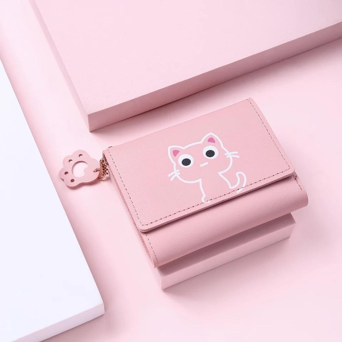 PU Leather Students Leisure Mini Wallet Cute