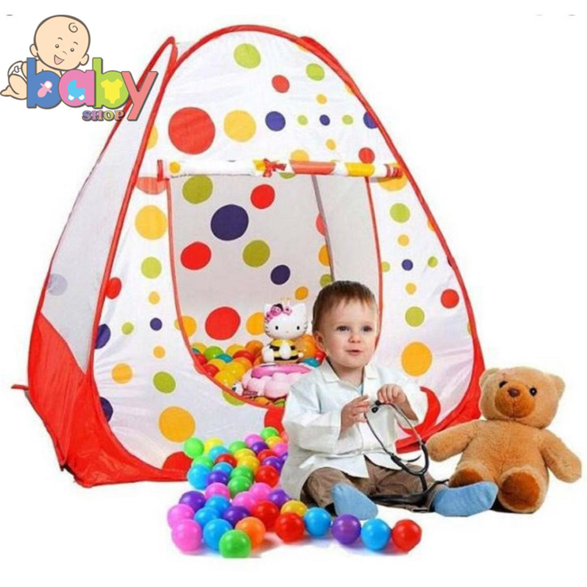 Tent house play with 50 pcs balls - Great to Have