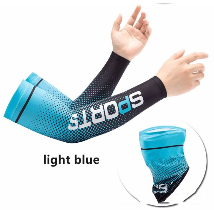 Sports Arm Sleeves and bandona face Scarf
