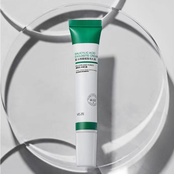 Salicylic acid Cream Remove Acne Blackhead Whitehead Invisible shrink pores 20g