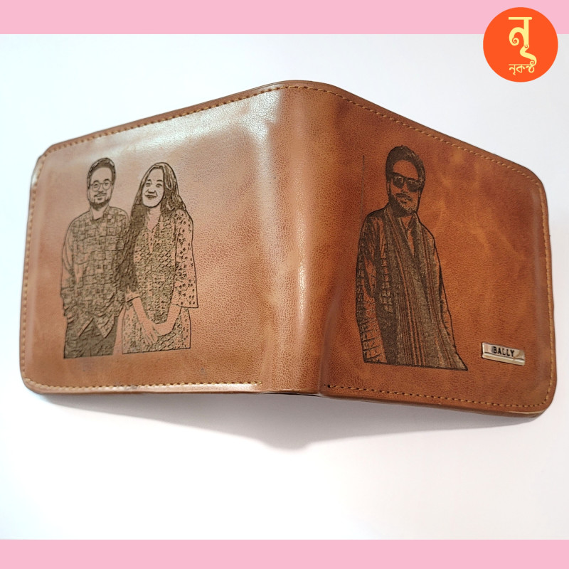 Customized moneybag wallet for men ( ছবি ও লিখা দিয়ে আপনার কাস্টমাইজড মানিব্যাগ ওয়ালেট)