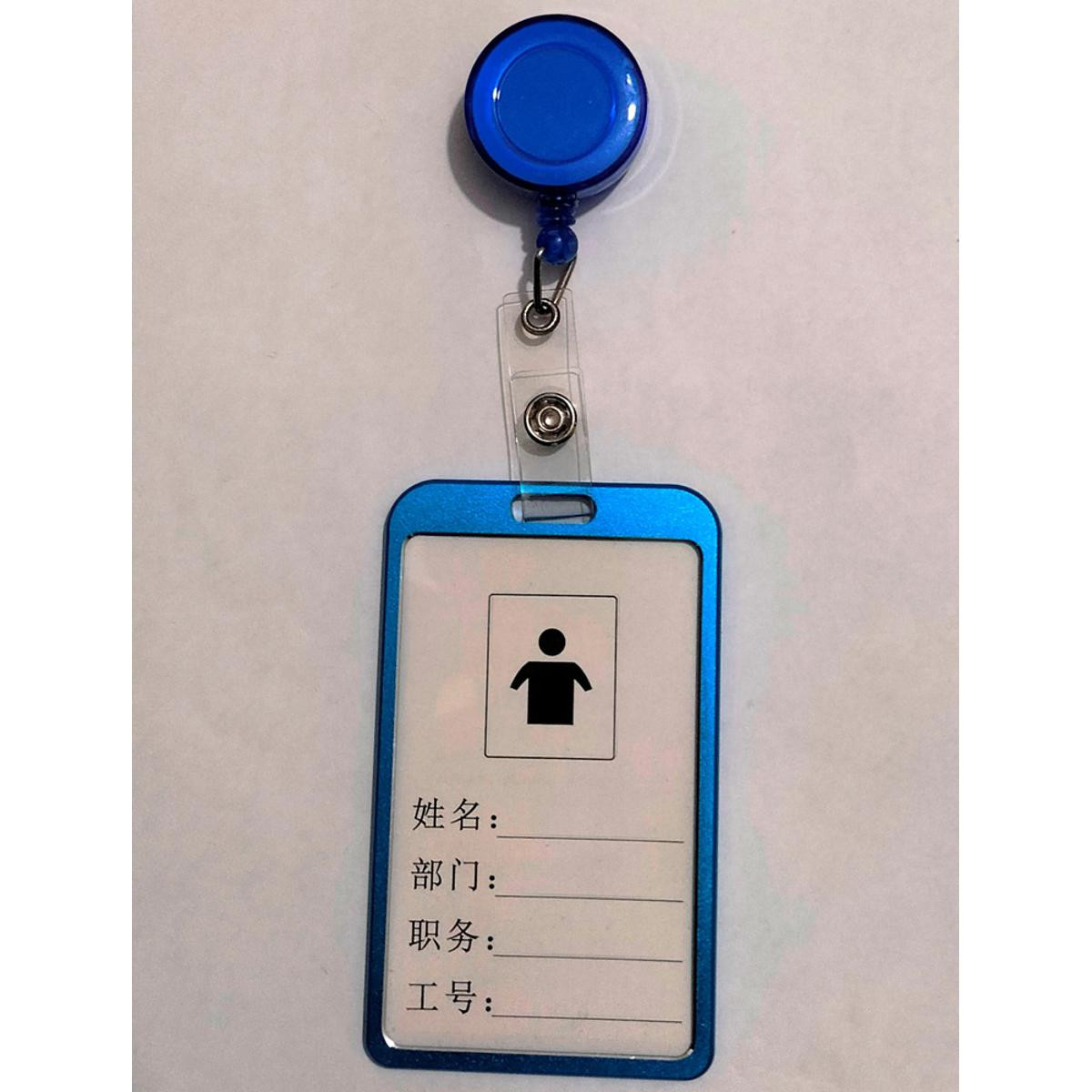 Metal id card holder with yoyo holder or only id card