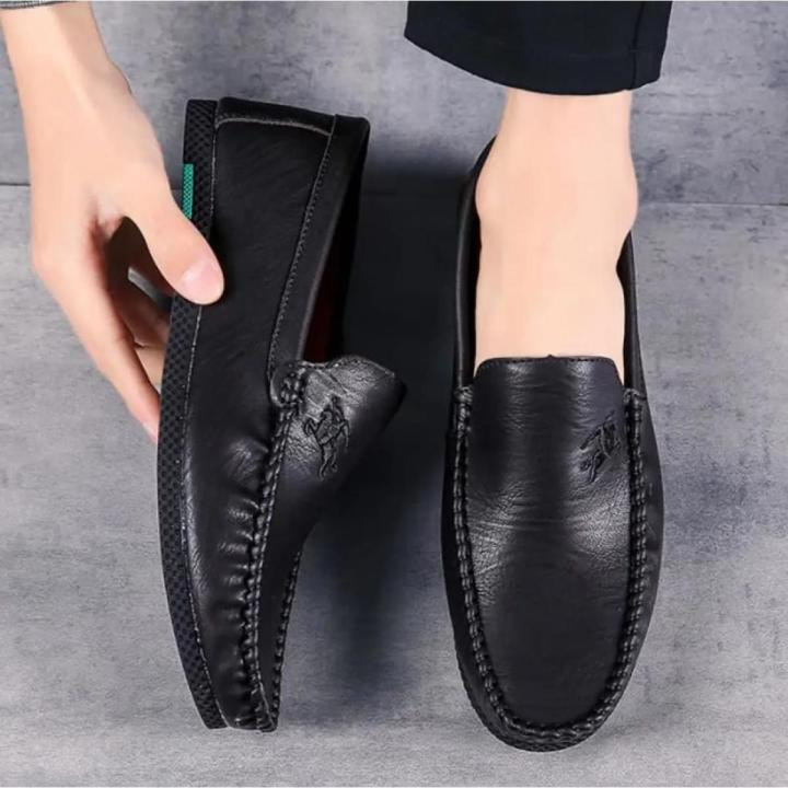 Loafer Styles' Rubber Sole Water-Proof and Wind-Proof Low Top Shoes For Men - Comfortable All Seasons