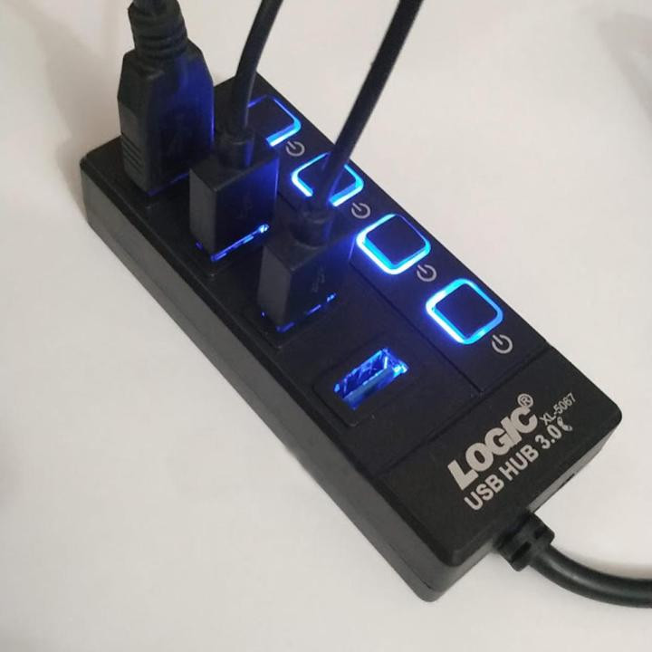 USB HUB 3.0 4 PORT 1.2m cable