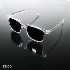 white Lens White Frame Sunglasses for Men