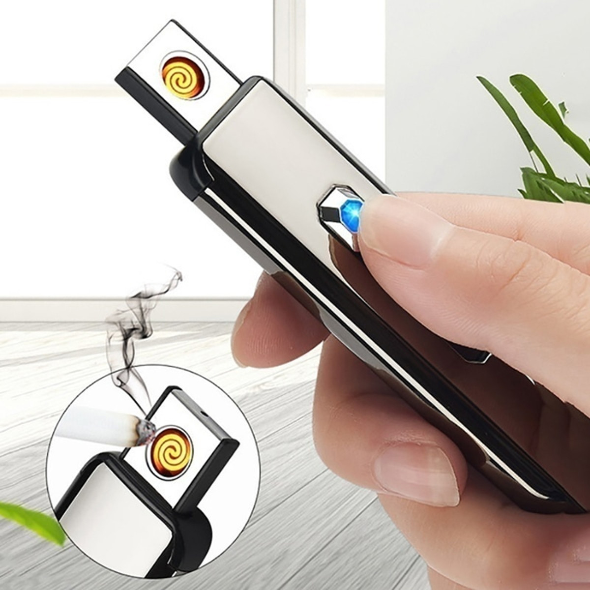 Mini Electroplating Electric Led Lighter