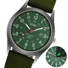 Men's Nylon Luminous Waterproof Quartz Wristwatches- Luxury Watch- Men Designer Brand Famous Business Watch
